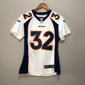 Nike NFL Bronco's Janovich Jersey White / Blue / Orange Kids Size Large